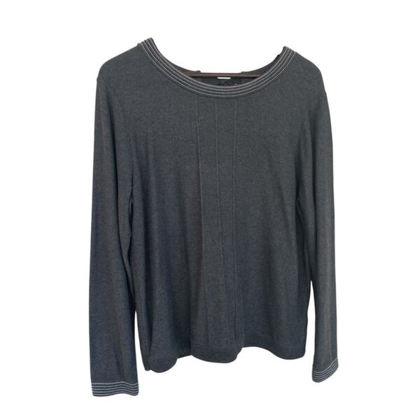 Banana Republic Sweaters - Banana Republic Dark Gray Sweater - XL